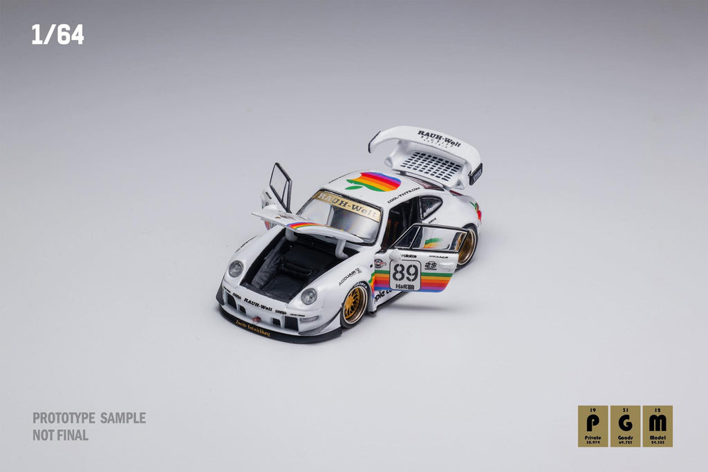Mô hình xe PGM 1:64 Porsche 993 RWB Apple Luxury Version / PGM-640311B