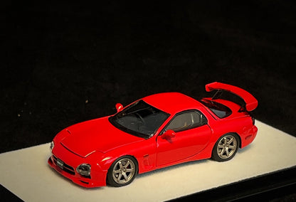 [PRE-ORDER] Mô hình xe PGM 1:64 Mazda RX-7 (FD3S) in Red Standard Square Base Version / PGM-640804A
