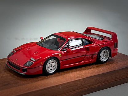 Mô hình xe PGM 1:64 Ferrari F40 Regular Version in Red / PGM-640901A