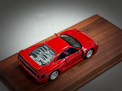 Mô hình xe PGM 1:64 Ferrari F40 Regular Version in Red / PGM-640901A