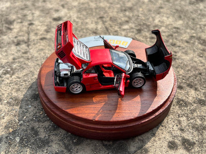 Mô hình xe PGM 1:64 Ferrari F40 Luxury Version in Red / PGM-640901B