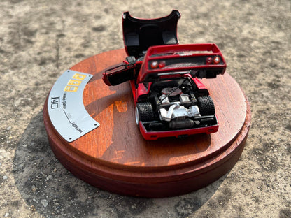 Mô hình xe PGM 1:64 Ferrari F40 Luxury Version in Red / PGM-640901B