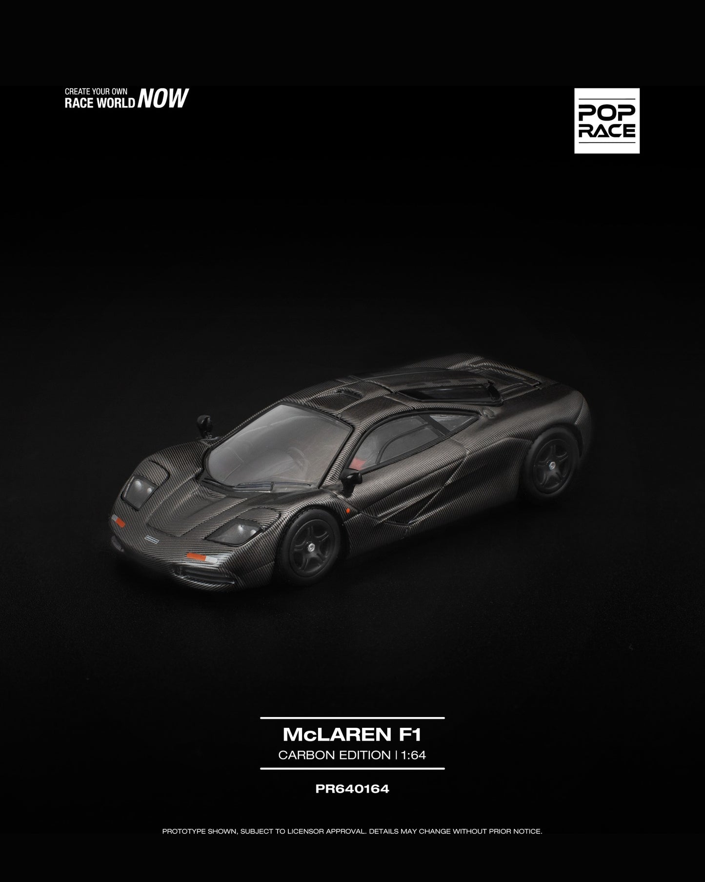 [Mocus Bán lượt mua trước] Sắp ra mắt tháng Q1/2026 mô hình xe POPRACE 1:64 McLaren Mcllaren F1 #164
