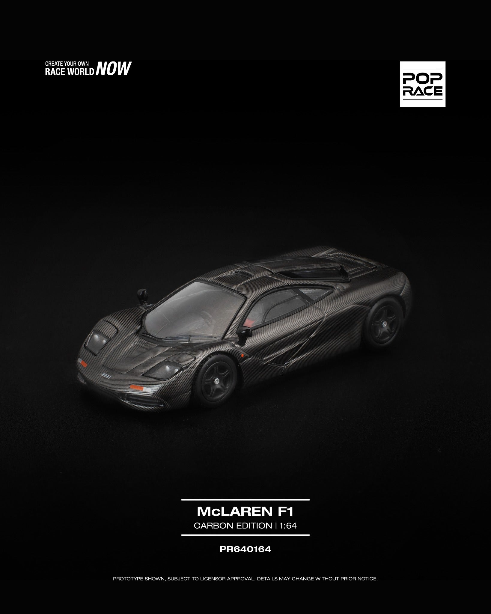 [Mocus Bán lượt mua trước] Sắp ra mắt tháng Q1/2026 mô hình xe POPRACE 1:64 McLaren Mcllaren F1 #164
