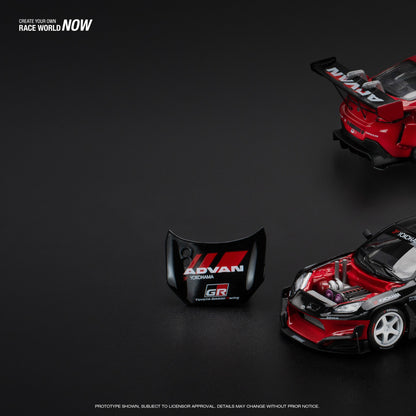 [Mocus Bán lượt mua trước] Sắp ra  mắt mô hình xe POPRACE 1:64Toyota GR86 Có Thể Mở Nắp Advan #228