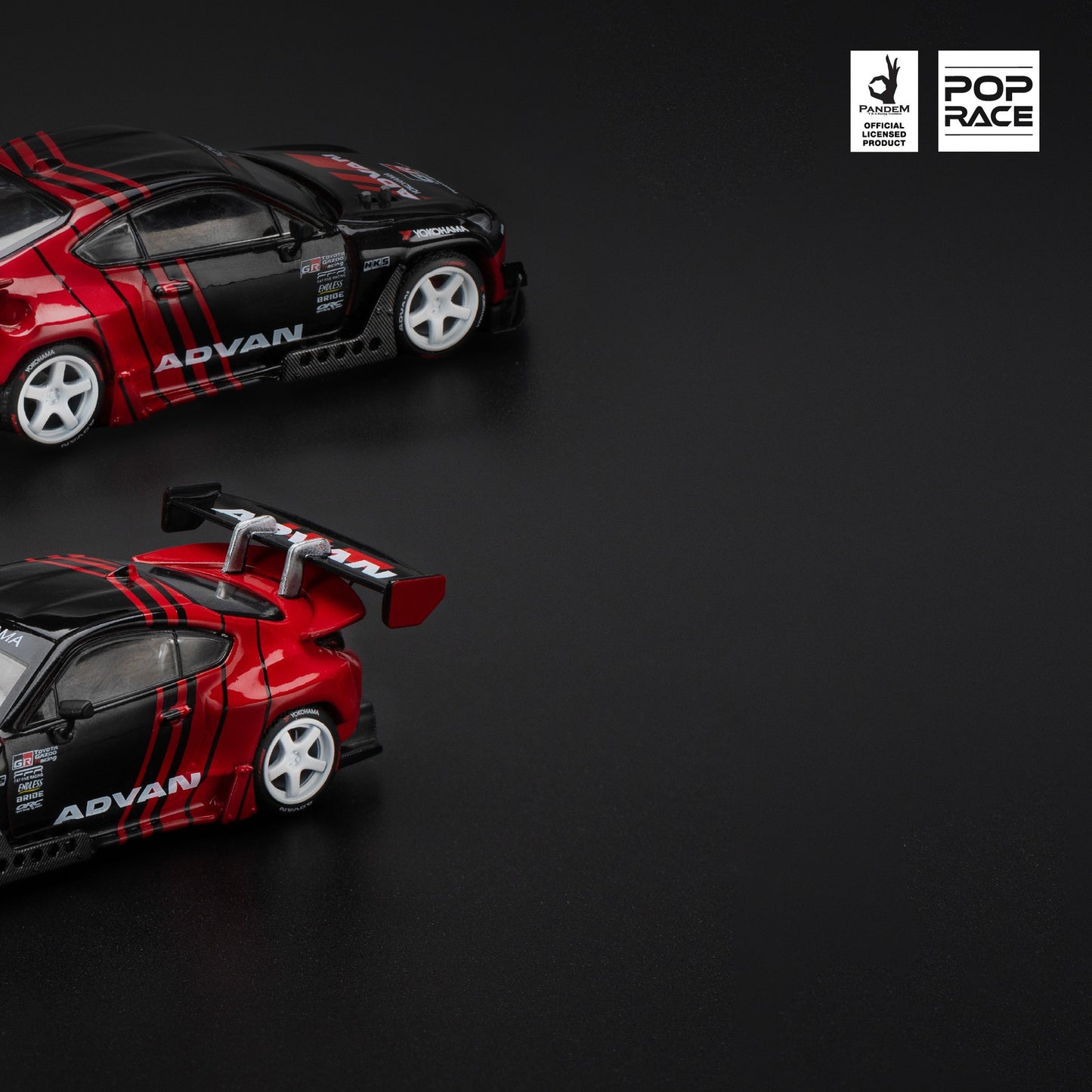 [Mocus Bán lượt mua trước] Sắp ra  mắt mô hình xe POPRACE 1:64Toyota GR86 Có Thể Mở Nắp Advan #228