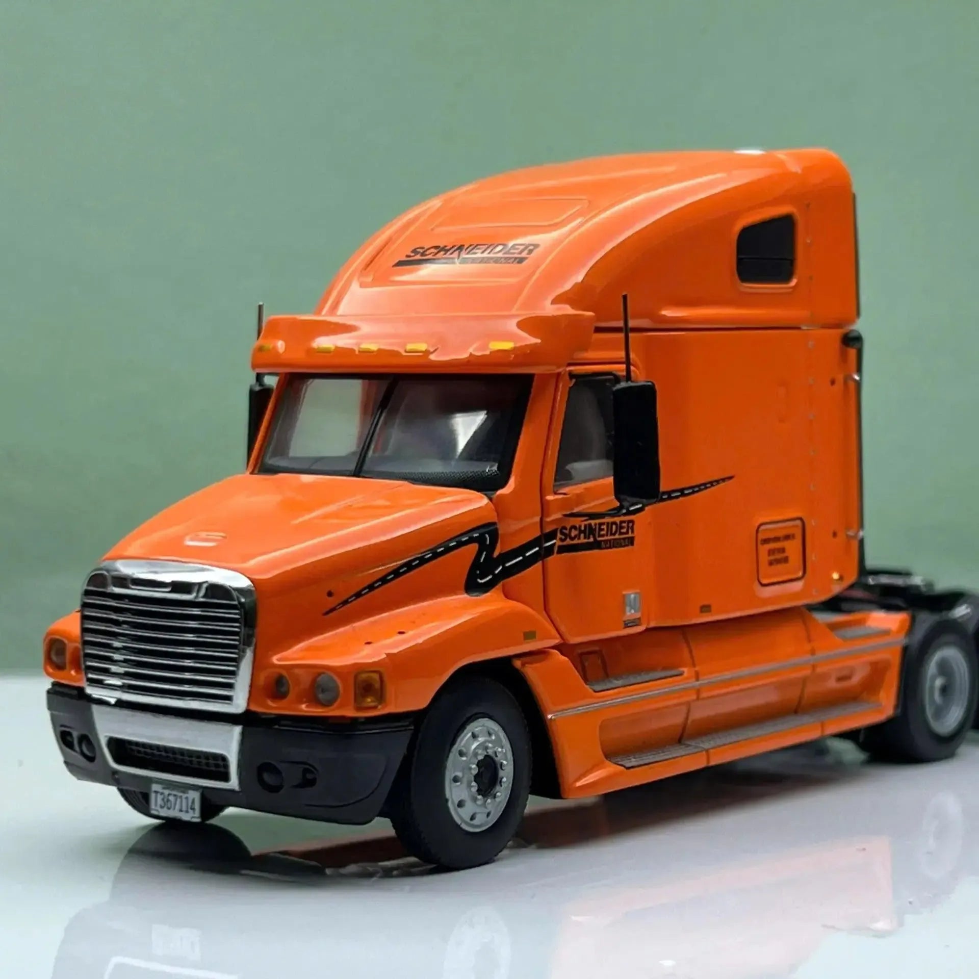 [PRE-ORDER] Mô hình xe rơ-mooc Freightliner Century Tractor Trailer "SCHNEIDER" 1:50