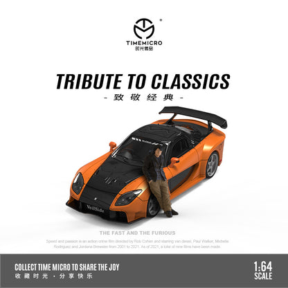 [PRE-SALE 07/2025] Mô hình xe Nissan Rx-7 Veilside the Fast and the Furious series 1/64