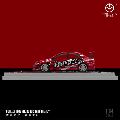 [PRE-SALE 08/2025] Mô hình xe Time Micro 1/64 Mitsubishi EVO HIPERMAX 9th generation