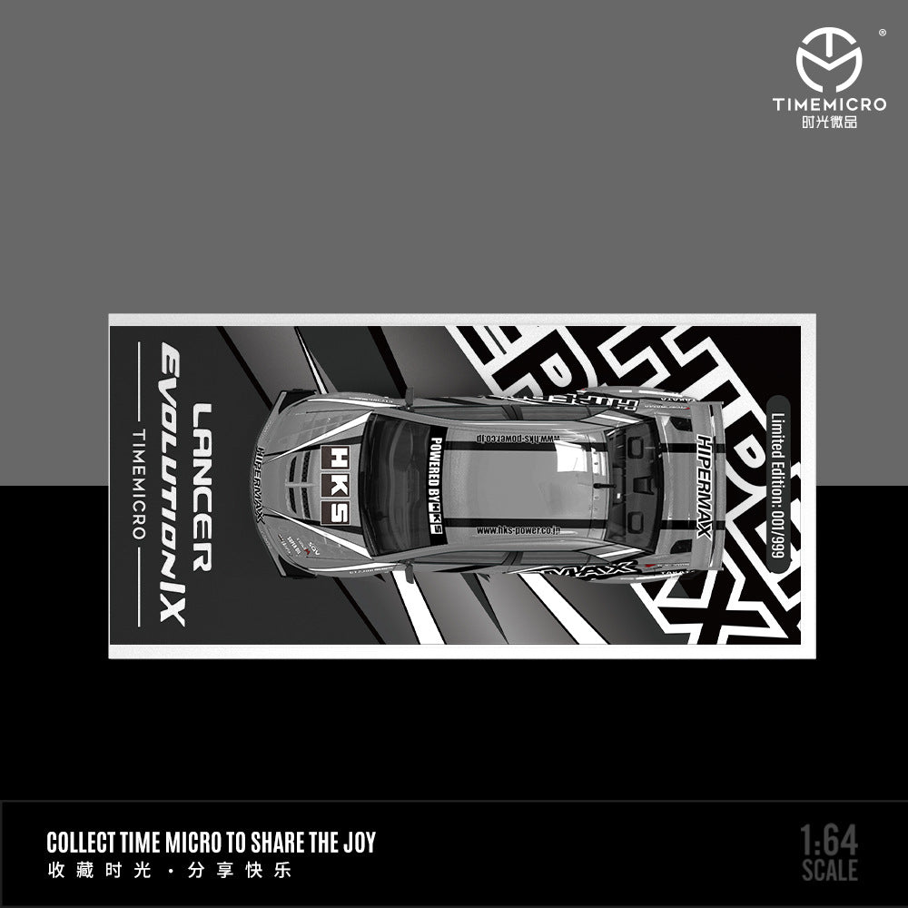 [PRE-SALE 08/2025] Mô hình xe Time Micro 1/64 Mitsubishi EVO HIPERMAX 9th generation