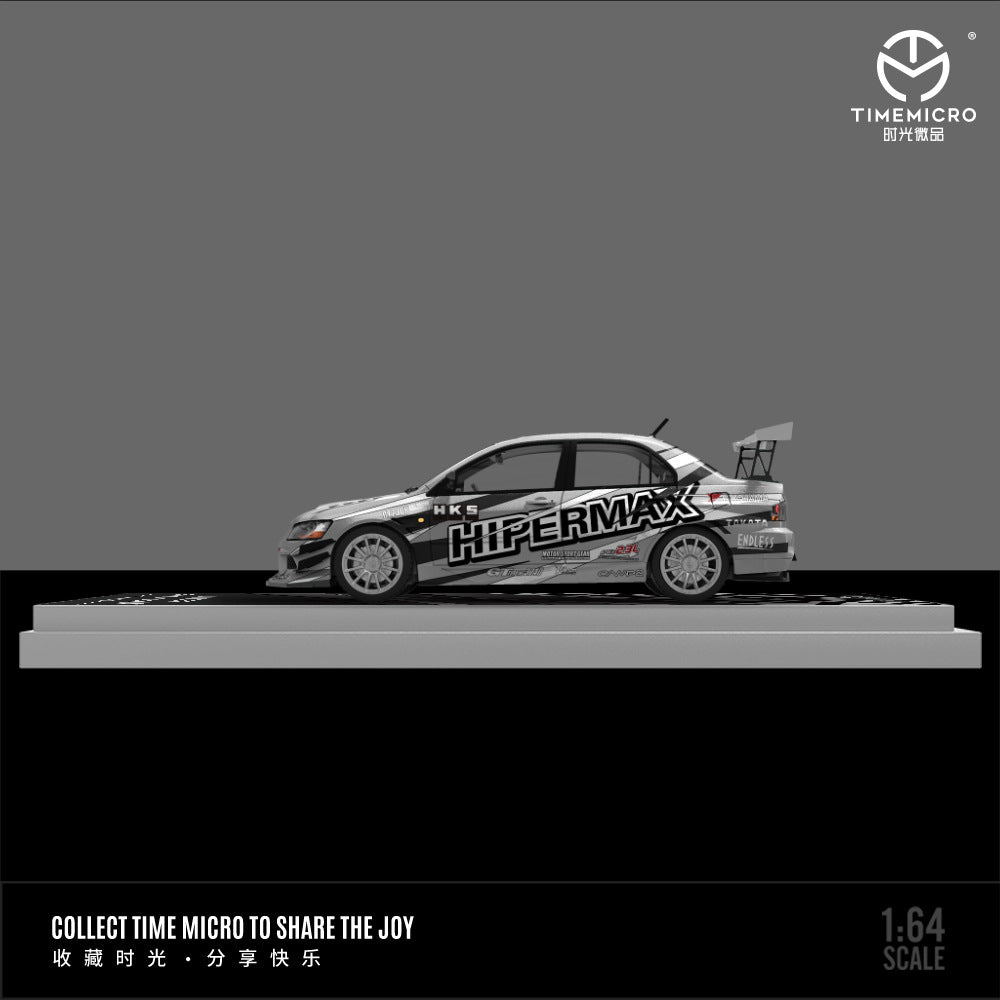 [PRE-SALE 08/2025] Mô hình xe Time Micro 1/64 Mitsubishi EVO HIPERMAX 9th generation