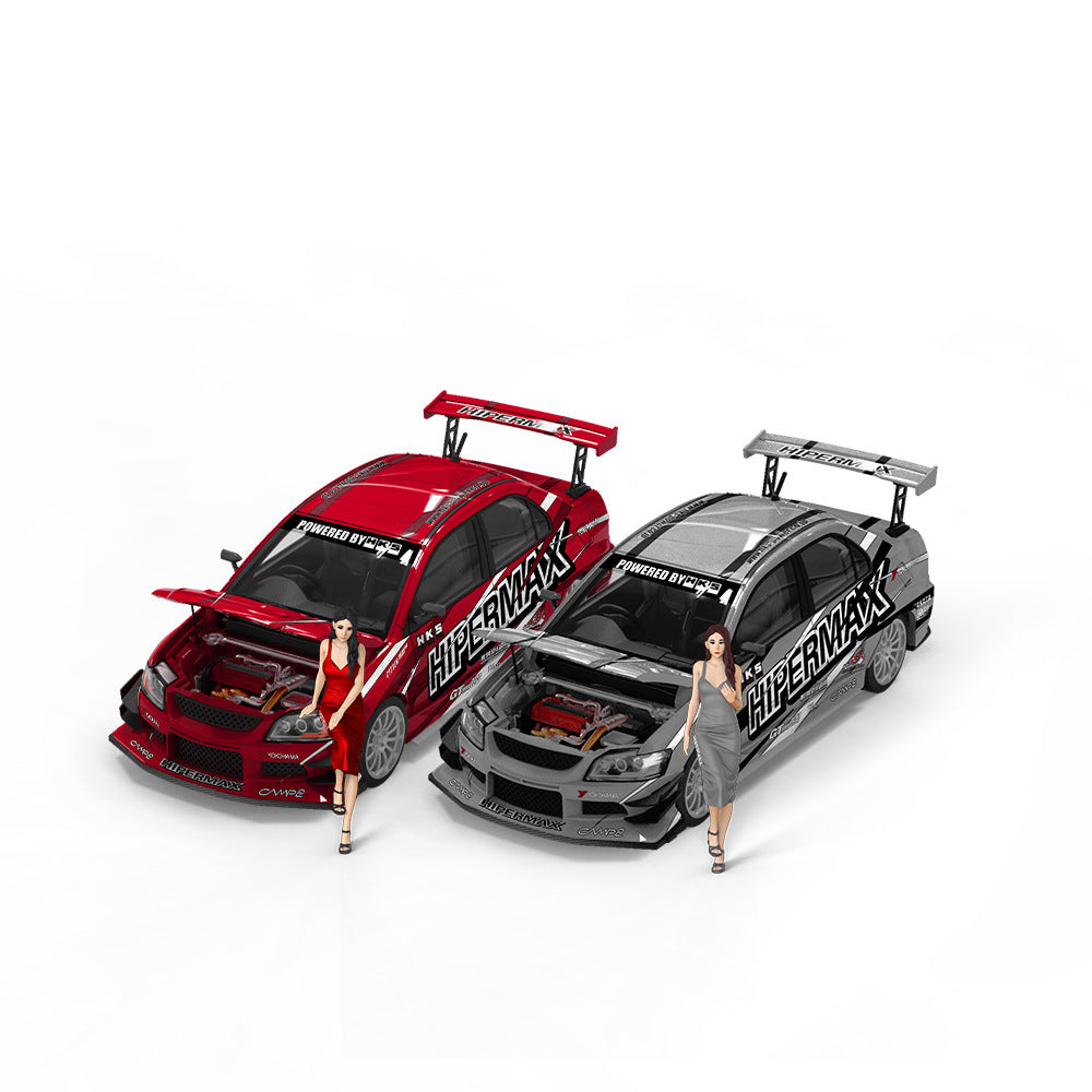 [PRE-SALE 08/2025] Mô hình xe Time Micro 1/64 Mitsubishi EVO HIPERMAX 9th generation