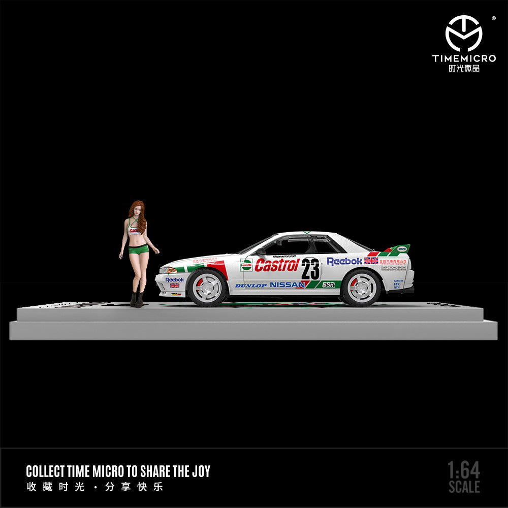 [PRE-SALE 08/2025] Mô hình xe Time Micro 1/64 Nissan GTR R32 Shiguang
