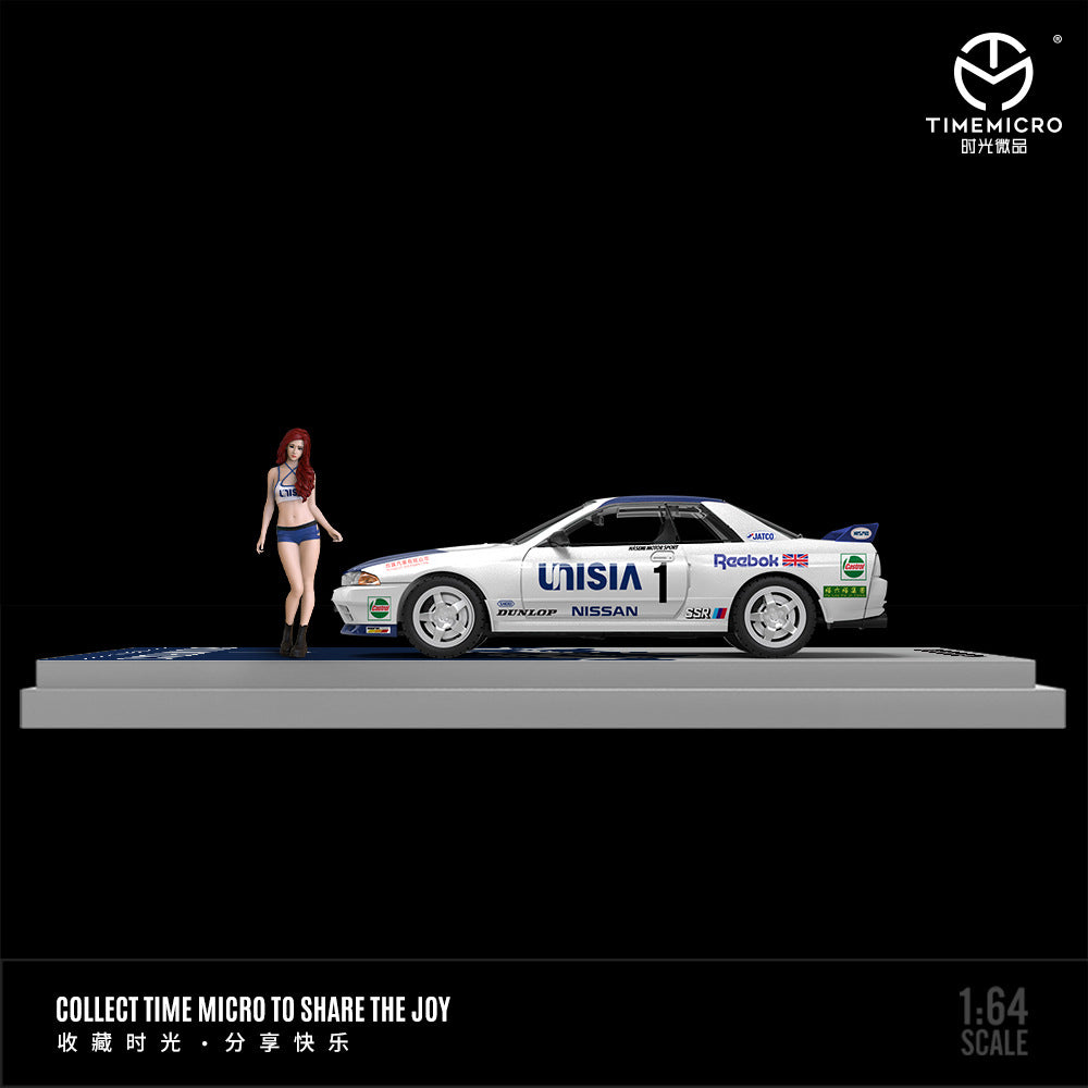 [PRE-SALE 08/2025] Mô hình xe Time Micro 1/64 Nissan GTR R32 Shiguang