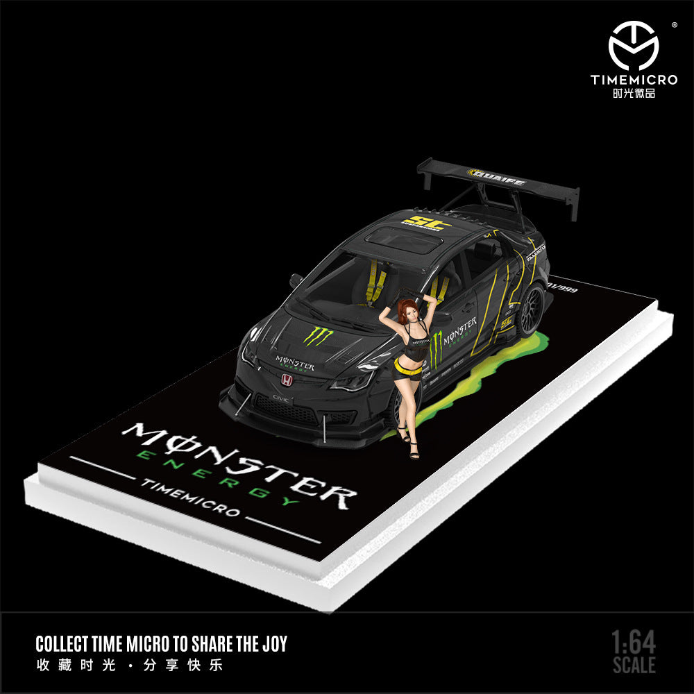 [PRE-SALE 09/2025] Mô hình xe Time Micro 1/64 Honda Civic Type R