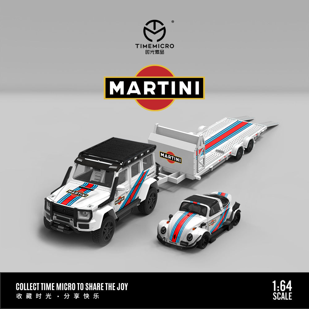 [PRE-SALE 09/2025] Mô hình xe Time Micro 1/64 Martini Paint Series