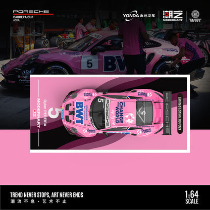 [PRE-SALE 09/2025] Mô hình xe Time Micro 1/64 Porsche 911 GT3 CUP (992)