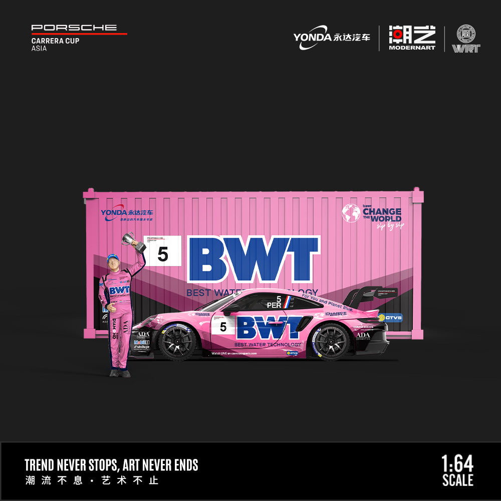 [PRE-SALE 09/2025] Mô hình xe Time Micro 1/64 Porsche 911 GT3 CUP (992)