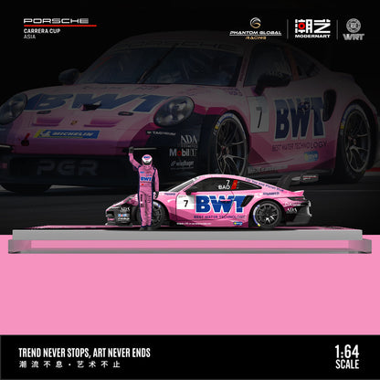 [PRE-SALE 09/2025] Mô hình xe Time Micro 1/64 Porsche 911 GT3 CUP (992)
