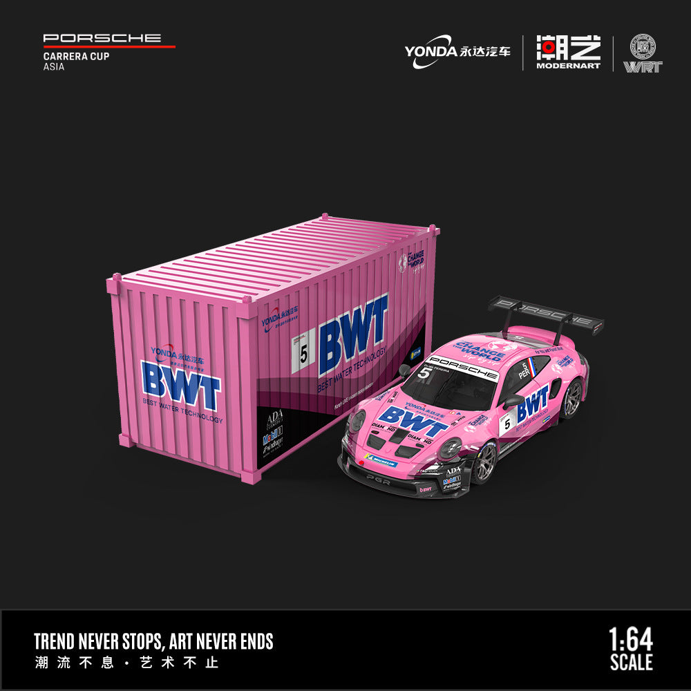 [PRE-SALE 09/2025] Mô hình xe Time Micro 1/64 Porsche 911 GT3 CUP (992)