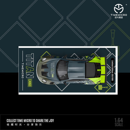 [PRE-SALE 09/2025] Mô hình xe Time Micro 1/64 Porsche 992 GT3 RS TITAN