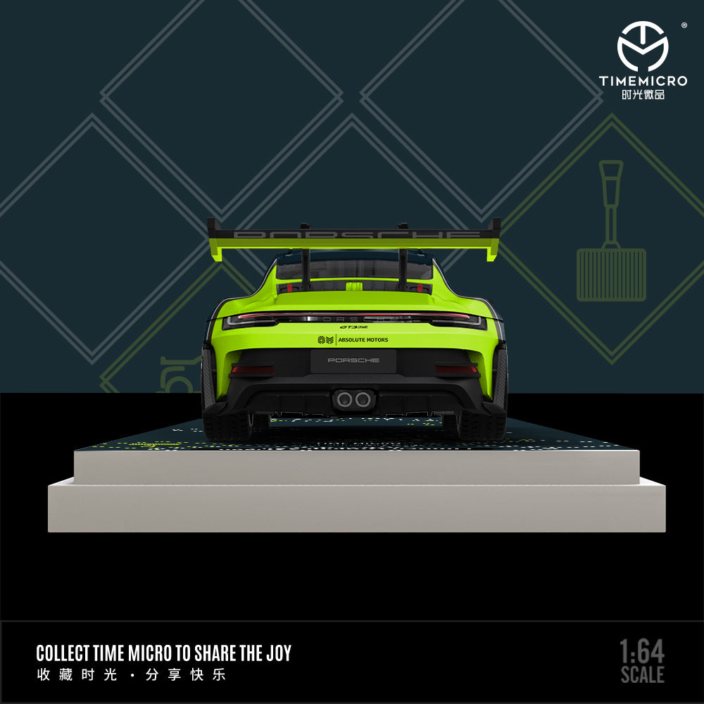 [PRE-SALE 09/2025] Mô hình xe Time Micro 1/64 Porsche 992 GT3 RS TITAN