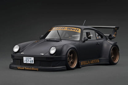 [PRE-SALE Q2/2025] Mô hình xe Ignition Model 1:18 RWB 930 Matte Black - IG3695