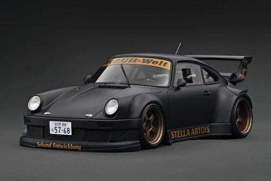 [PRE-SALE Q2/2025] Mô hình xe Ignition Model 1:18 RWB 930 Matte Black - IG3695