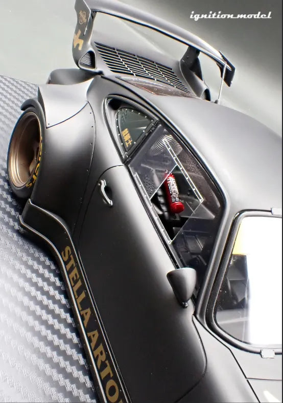 [PRE-SALE Q2/2025] Mô hình xe Ignition Model 1:18 RWB 930 Matte Black - IG3695