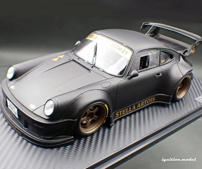 [PRE-SALE Q2/2025] Mô hình xe Ignition Model 1:18 RWB 930 Matte Black - IG3695