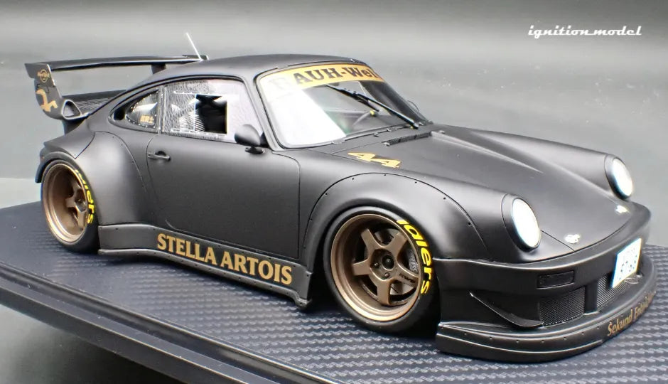 [PRE-SALE Q2/2025] Mô hình xe Ignition Model 1:18 RWB 930 Matte Black - IG3695