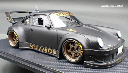 [PRE-SALE Q2/2025] Mô hình xe Ignition Model 1:18 RWB 930 Matte Black - IG3695