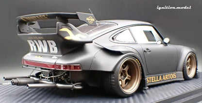 [PRE-SALE Q2/2025] Mô hình xe Ignition Model 1:18 RWB 930 Matte Black - IG3695