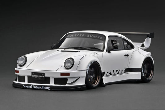 [PRE-SALE Q3/2025] Mô hình xe Ignition Model 1:18 RWB 930 Matte White - IG3696