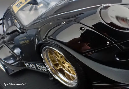 [PRE-SALE Q4/2025] Mô hình xe Ignition Model 1:18 RWB 993 Black - IG3625