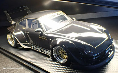 [PRE-SALE Q4/2025] Mô hình xe Ignition Model 1:18 RWB 993 Black - IG3625
