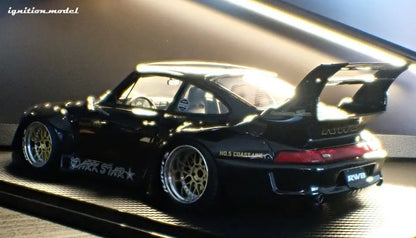 [PRE-SALE Q4/2025] Mô hình xe Ignition Model 1:18 RWB 993 Black - IG3625