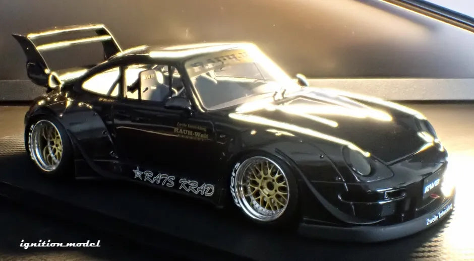 [PRE-SALE Q4/2025] Mô hình xe Ignition Model 1:18 RWB 993 Black - IG3625