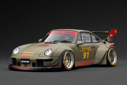 [PRE-SALE Q3/2025] Mô hình xe Ignition Model 1:18 RWB 993 Khaki - IG3626