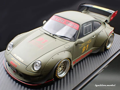 [PRE-SALE Q3/2025] Mô hình xe Ignition Model 1:18 RWB 993 Khaki - IG3626