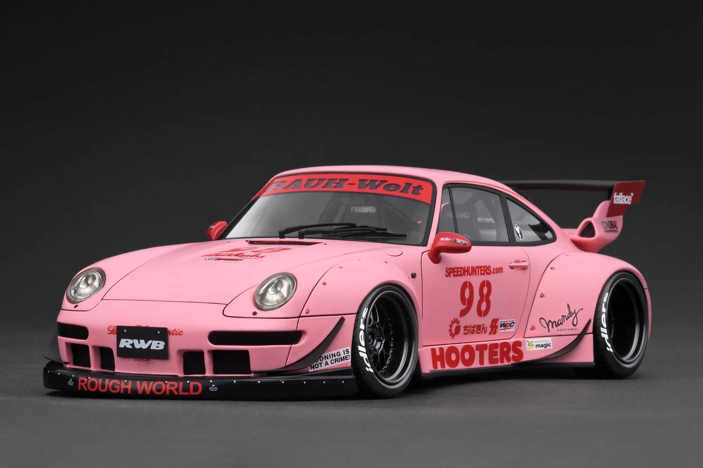 [PRE-SALE Q4/2025] Mô hình xe Ignition Model 1:18 RWB 993 Matte Pink - IG3624