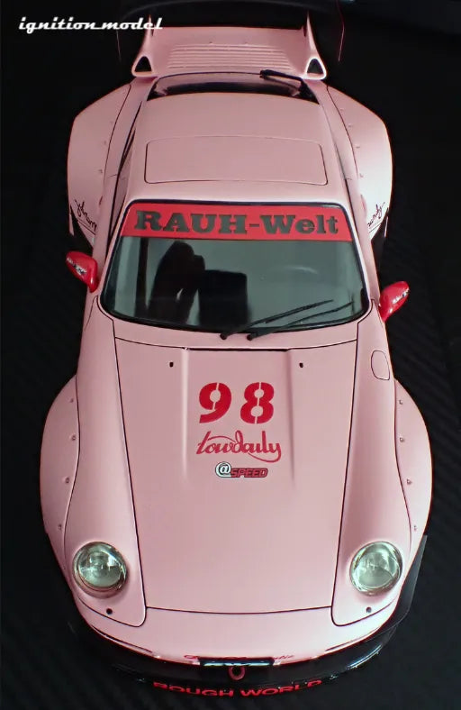 [PRE-SALE Q4/2025] Mô hình xe Ignition Model 1:18 RWB 993 Matte Pink - IG3624
