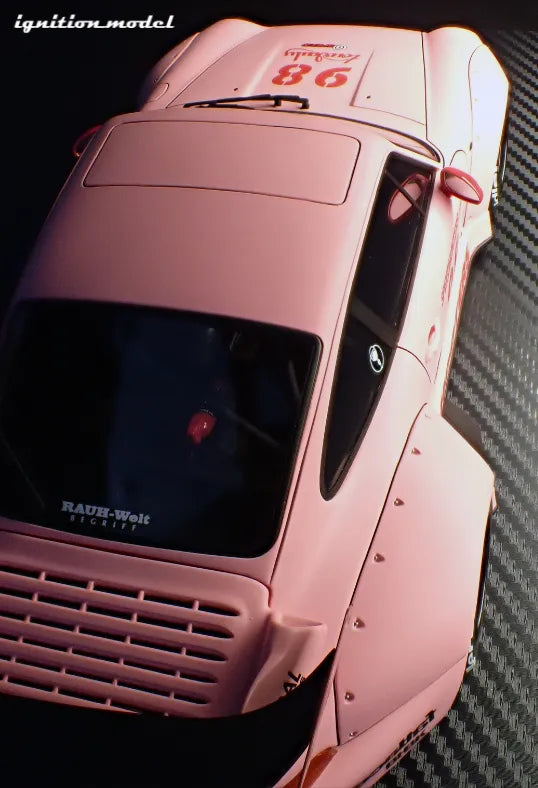 [PRE-SALE Q4/2025] Mô hình xe Ignition Model 1:18 RWB 993 Matte Pink - IG3624