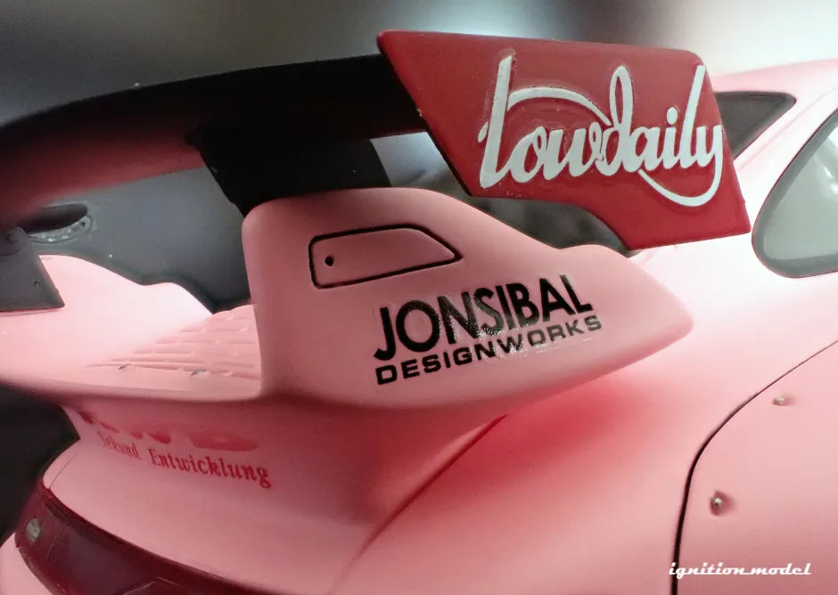 [PRE-SALE Q4/2025] Mô hình xe Ignition Model 1:18 RWB 993 Matte Pink - IG3624