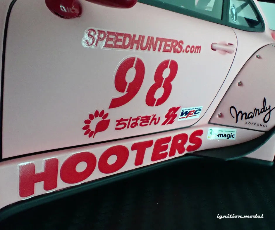 [PRE-SALE Q4/2025] Mô hình xe Ignition Model 1:18 RWB 993 Matte Pink - IG3624