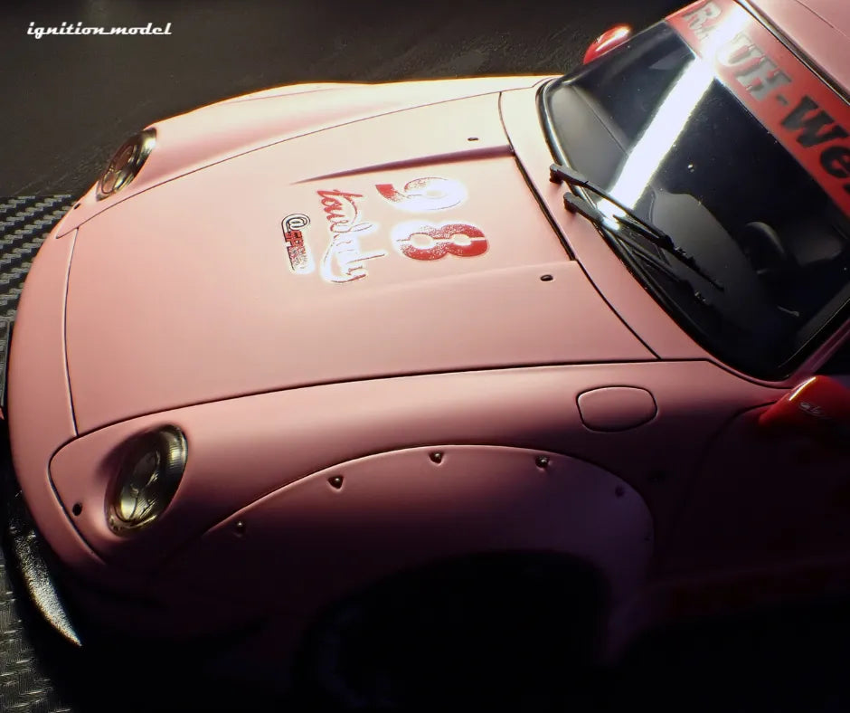 [PRE-SALE Q4/2025] Mô hình xe Ignition Model 1:18 RWB 993 Matte Pink - IG3624