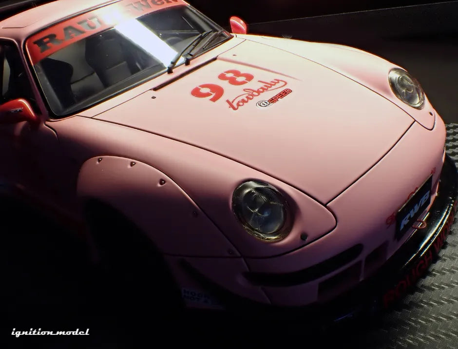 [PRE-SALE Q4/2025] Mô hình xe Ignition Model 1:18 RWB 993 Matte Pink - IG3624