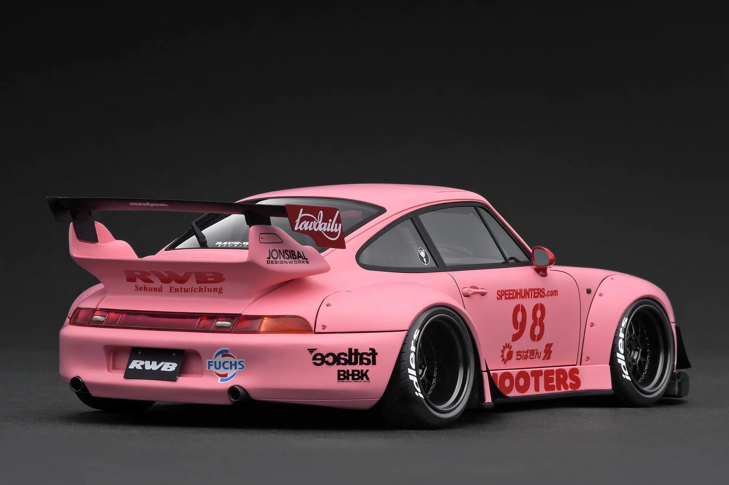 [PRE-SALE Q4/2025] Mô hình xe Ignition Model 1:18 RWB 993 Matte Pink - IG3624