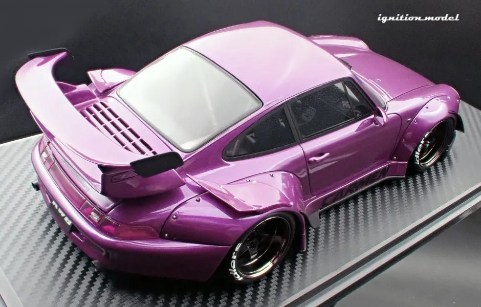 [PRE-SALE Q3/2025] Mô hình xe Ignition Model 1:18 RWB 993 Purple Metallic - IG3623