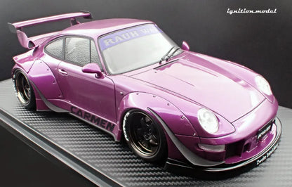 [PRE-SALE Q3/2025] Mô hình xe Ignition Model 1:18 RWB 993 Purple Metallic - IG3623
